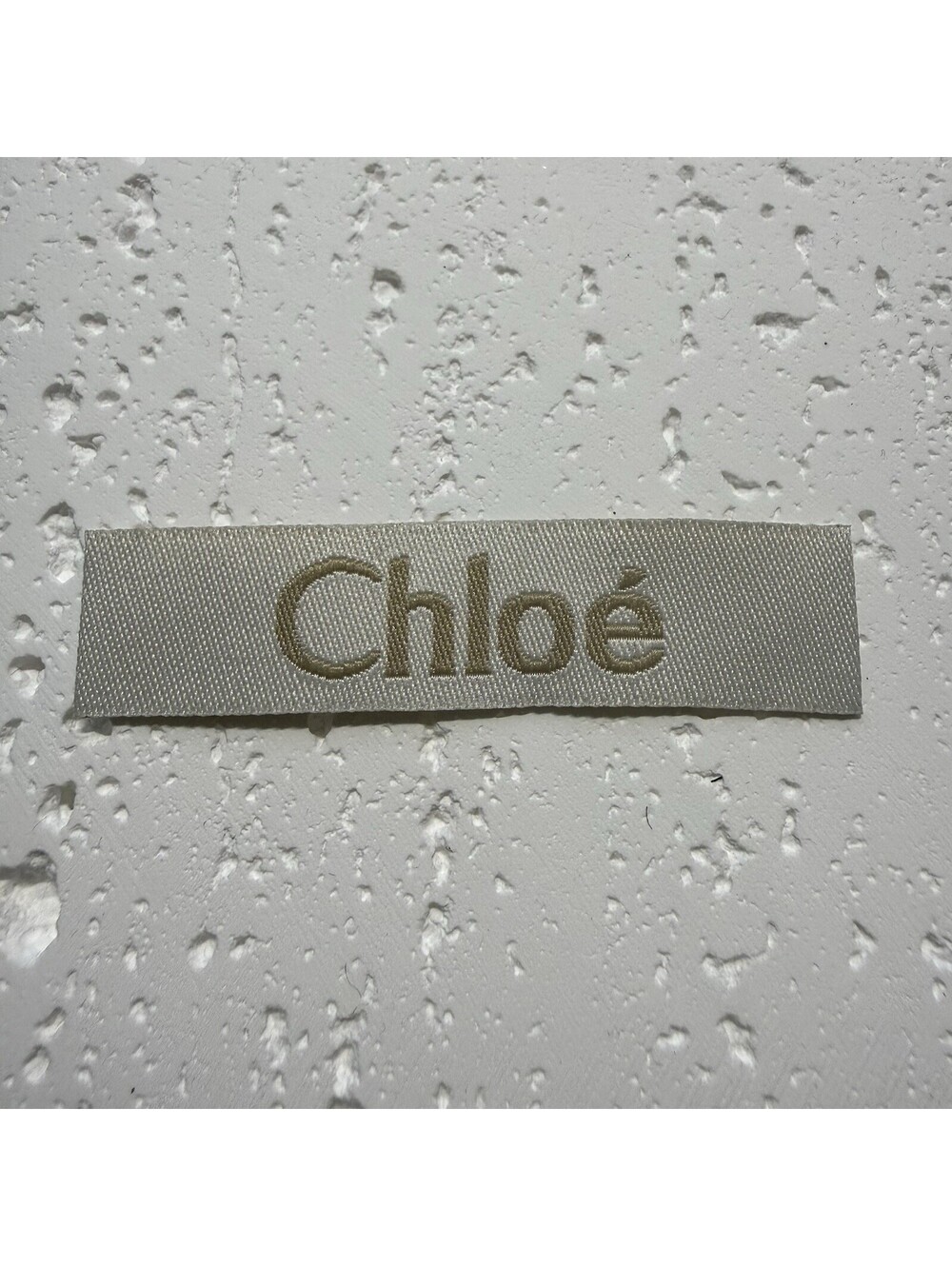 Chloe 1  Designer Tag LABEL Replacement Sewing Accessories 7 X 1.5 cm